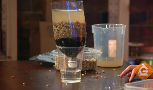 homemade water filter