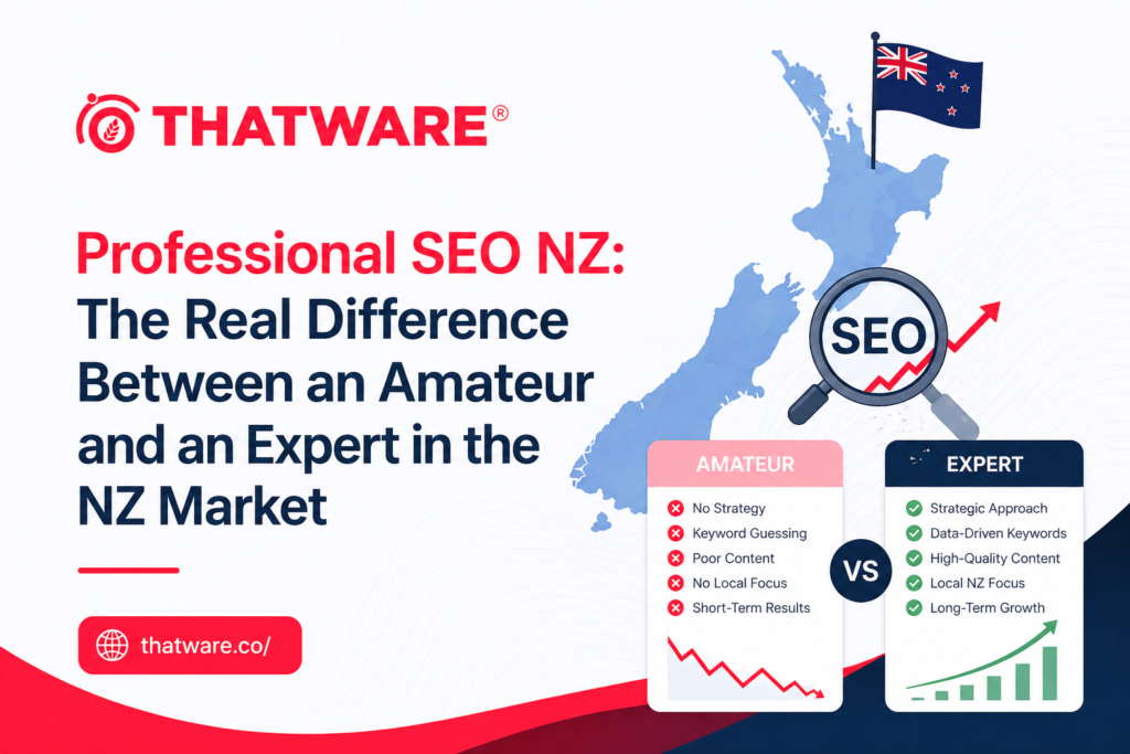 Professional SEO NZ: The Real Difference Between an Amateur and an Expert in the NZ Market